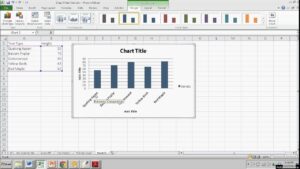 Making a Simple Bar Graph in Excel