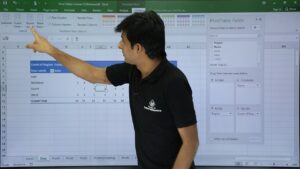 MS Excel – Pivot Table Example 1 Video Tutorials