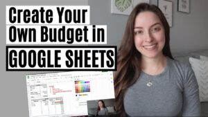 How To Build Your Own Budget in Google Sheets | GOOGLE SHEETS DEMO/TUTORIAL