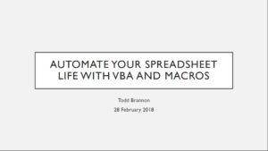 VBA and Macros in Excel_ Automate your Spreadsheet Life