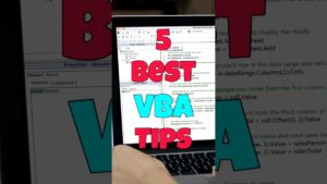 5 Best VBA Practices | VBA to Excel | #shorts #vba #excel #automation