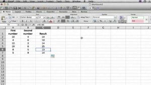Adding & Subtracting Vertical Columns in Excel : MS Excel Tips