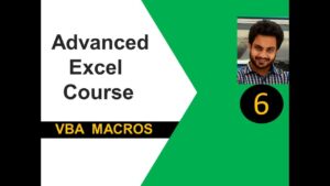 Advanced excel(vba) tutorial 6 : Functions and sub-procedures