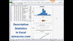 Descriptive Statistics in Excel with QI Macros