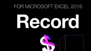 Excel 2016 VBA – Record : eBook Trailer