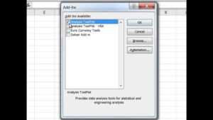 How to Install the Data Analysis ToolPak in Microsoft Excel